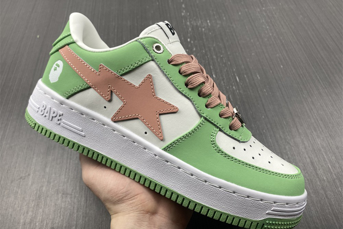 A Bathing Ape Bape Sta Pastel Green