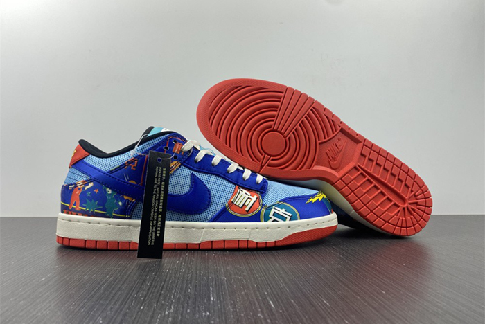 NIKE Dunk Low Firecracker DH4966-446