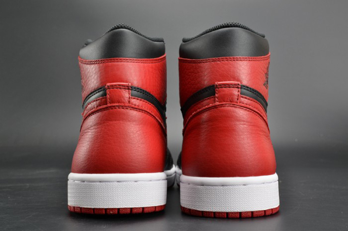 Air Jordan 1 Retro High OG "Banned" red mens 555088-001