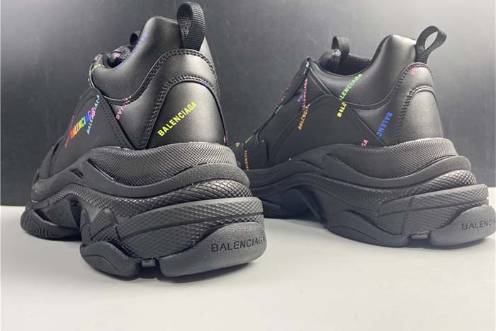 Balenciaga Triple S BLACK LETTER COLORFUL W2FA1 1210