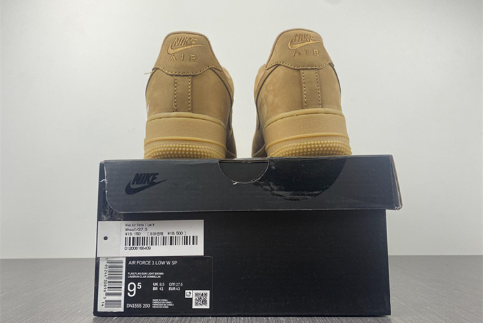 SUP REME X NIKE AIR FORCE 1 LOW SP WHEAT