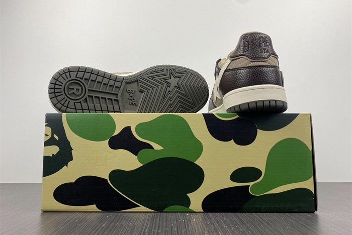A Bathing Ape Bape Sta BROWN GREY