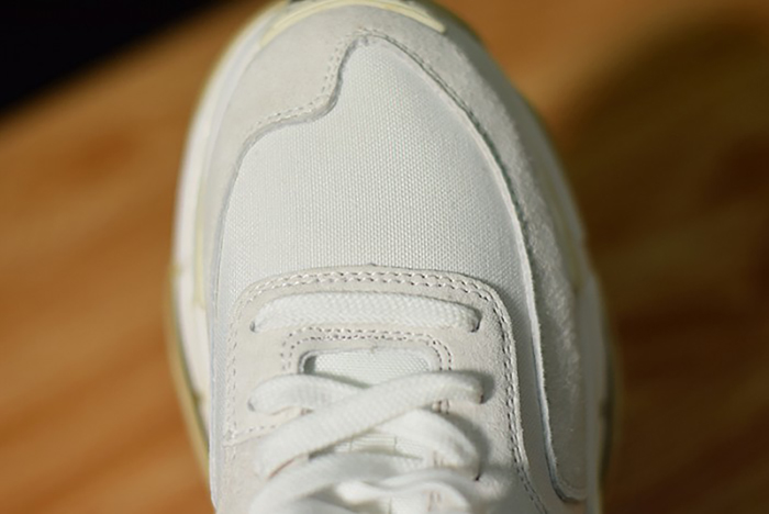 Balenciaga Triple S White Suede 500597 W0971 9000