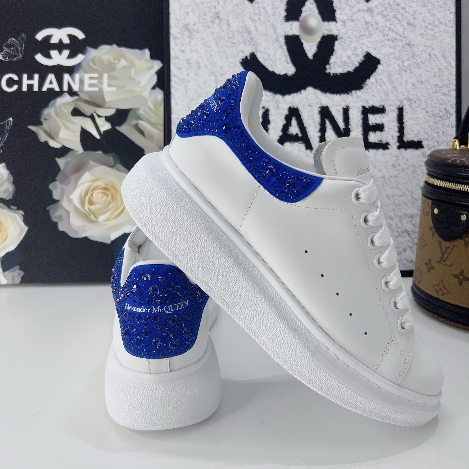 alexander mcqueen blue Di*m*nd