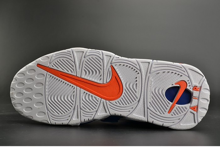 Nike Air More Uptempo "Knicks" White/Deep Royal Blue womens 415082-103