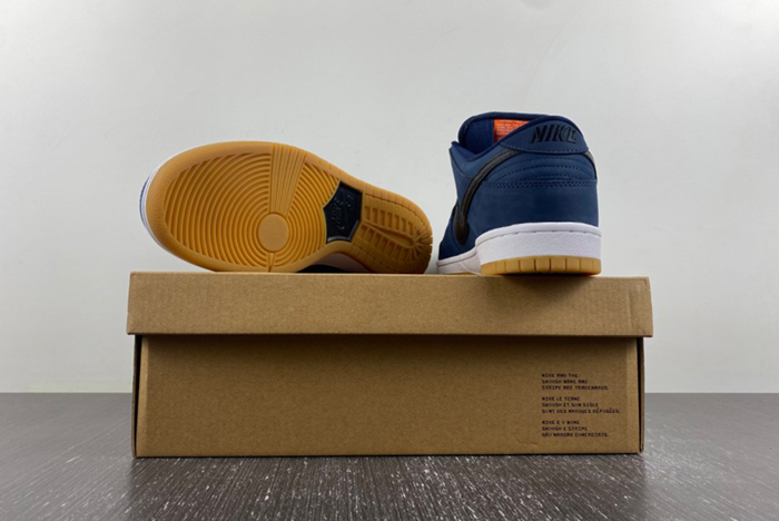 Nike SB Dunk Low Navy Black Gum Men