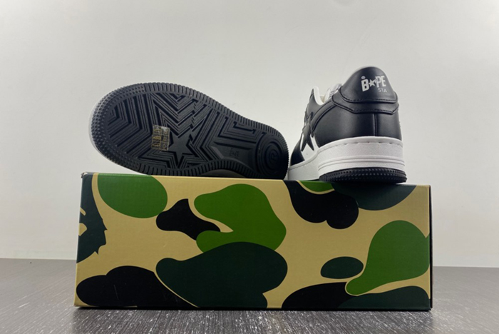 A Bathing Ape Bape Sta Low Black