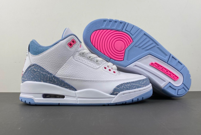 Jordan 3 Retro White Cobalt Bliss (GS) - HQ0784-101
