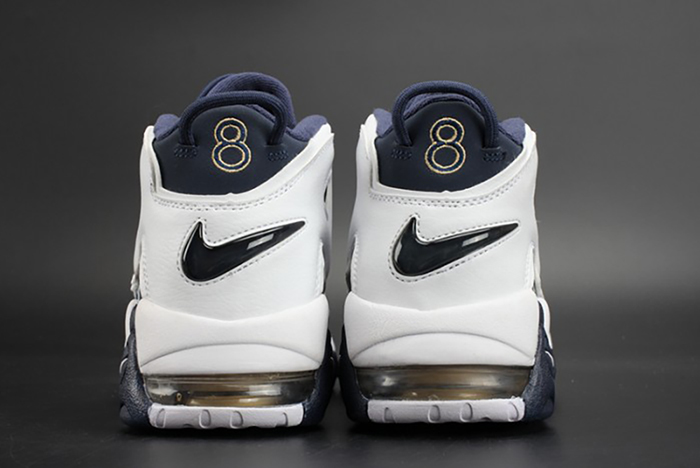 Nike Air More Uptempo "Olympic" White/Midnight Navy mens 414962-104