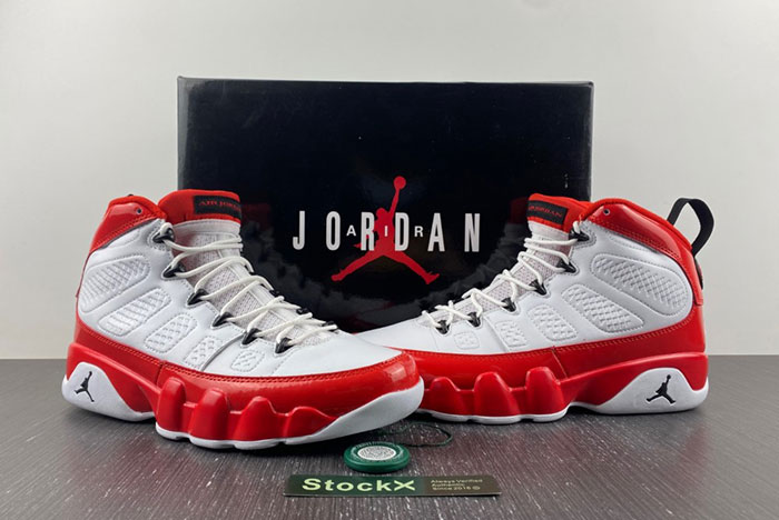 AIR Jordan 9 Retro White Gym Red 302370-160