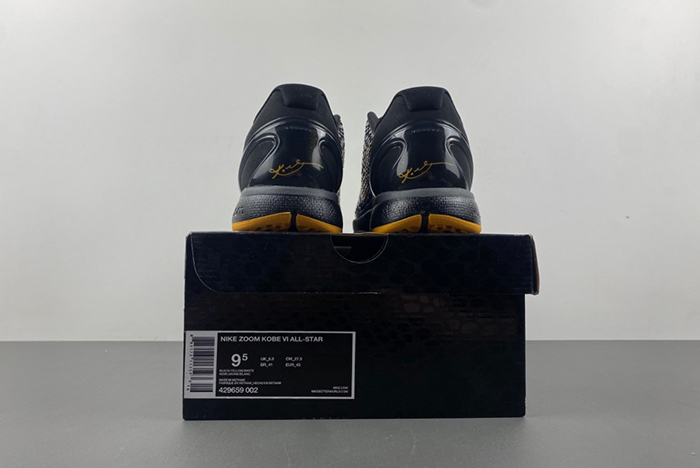Nike Kobe 6 Black Del Sol Men